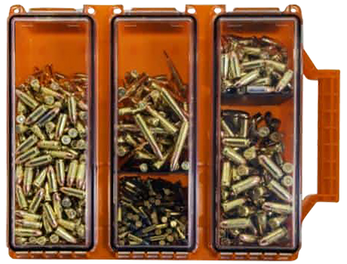 Berry's 88664 Tri-Can Triple Ammo Can Orange Plastic