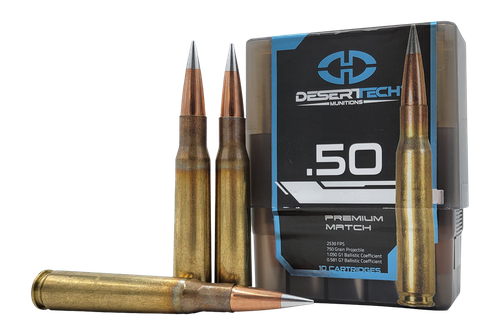 DT DTM-500750-BX DTM AMMO BOX 50BMG  750GR   10/10