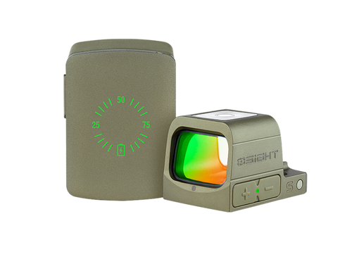 Olightstore Usa Inc OSIGHTOG Osight S  Olive Drab Green 1x2 MOA Red Dot/32 MOA Circle Reticle