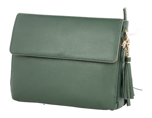 GTM GTM-22/PB FOREST  CLUTCH PURSE CROSSBODY-COW