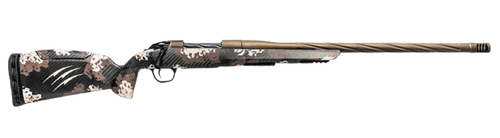 Fierce Firearms  Twisted Rage LR Full Size 300 PRC 3+1 22" Smoked Bronze Cerakote Match Grade/Spiral Threaded Stainless Steel Barrel, Drilled & Tapped Receiver, Desert Shadow Camo Push Button Adj Comb