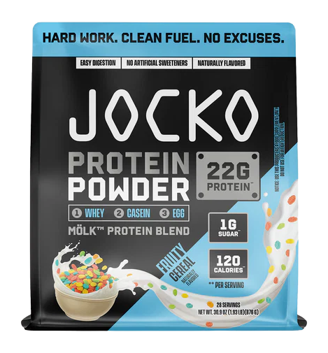 JOCKO 29248 FRUITY CEREAL PROTEIN POWDER BAG