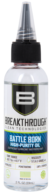 Breakthrough Clean BTO2OZ Battle Born High-Purity Oil 2 oz Squeeze Bottle