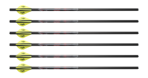 EXCALIBUR 22QV16-6    QUILL 16.5" CARBON 6PK