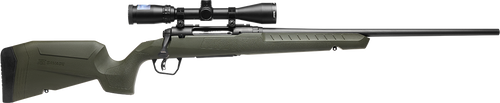 Savage Arms 32149 Axis 2 XP Combo Full Size 223 Rem 4+1 22" Black Sporter Barrel, Black Carbon Steel Receiver Drilled & Tapped, OD Green Fixed Synthetic Stock, Weaver 3-9x40mm Scope, Right Hand