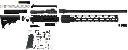 TacFire SSRK45ACPLPK AR Build Kit  Sports South Exclusive 45 ACP AR-Platform Black Nitride