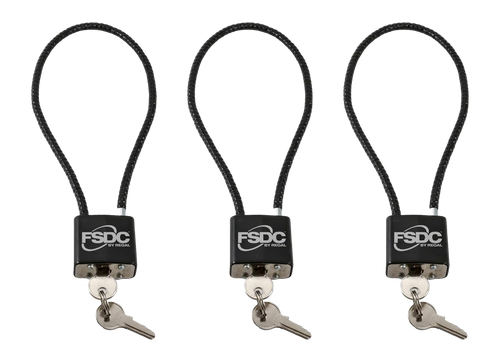 FSDC FSDC-CL1560RKA    15" KEYED CABLE GUN LOCK 3P