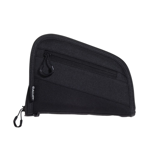 Allen 7753 Auto-Fit 2.0 Compact Handgun Case Thick Foam Padding w/Knit Interior, Exterior Pocket for Most 380 Semi-Auto, 9mm Subcompact & Snub-Nose Revolvers 7" L