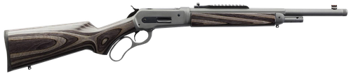 Chiappa Firearms 920411 Wildlands Takedown 1886 Full Size 45-70 Gov 4+1 18.50" Mystikote Dark Gray Threaded Barrel, Mystikote Dark Gray Picatinny Rail Steel Receiver, Fixed Gray Laminate Stock