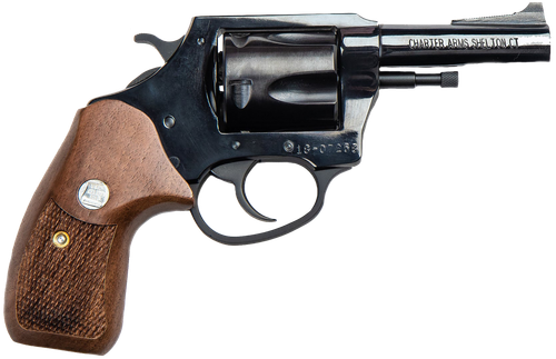 Charter Arms 34431 Bulldog Special Classic Large 44 Special, 5 Shot 3" Blued Carbon Steel Barrel, Cylinder & Frame w/Wood Grip