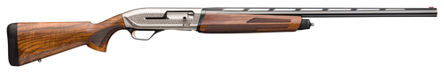 Browning 011744304 Maxus II Ultimate 12 Gauge 3" Chamber 4+1 (2.75") 28" Gloss Blued Vent Rib Barrel, Matte Nickel Rec, Grade III Gloss Walnut Furniture, LPA Fiber Optic Sight, 3 Chokes