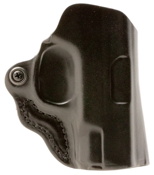 DeSantis Gunhide 019BA8JZ0 Mini Scabbard  OWB Black Leather Belt Slide Fits Sig P365 Right Hand