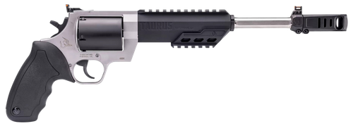Taurus 2460105RH Raging Hunter  460 S&W Mag 5rd 10.50" Matte Black Oxide Barrel & Cylinder Matte Stainless Steel Frame Black Rubber with Integrated Cushion Insert Grip