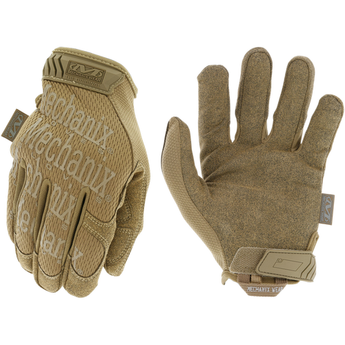 Mechanix Wear MG72011 Original  Coyote Synthetic Leather XL Velcro Closure