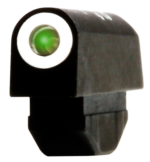 XS Sights RV0001N4 Standard Dot Revolver Front Sight-Smith & Wesson  Black | Green Tritium White Outline Front Sight