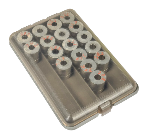 MTM PSBB     POWDER & SHOT BUSHING BOX  CLEAR
