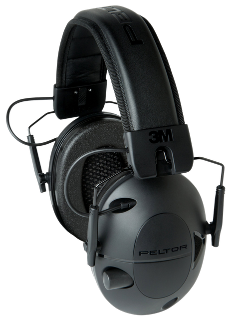 Peltor TAC100OTH Sport Tactical 100 Polymer 22 dB Over the Head Black Adult 1 Pair