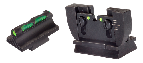 HiViz RG1022 Ruger 10/22 Rifle Interchangeable Sight Set LiteWave Black Front and Rear