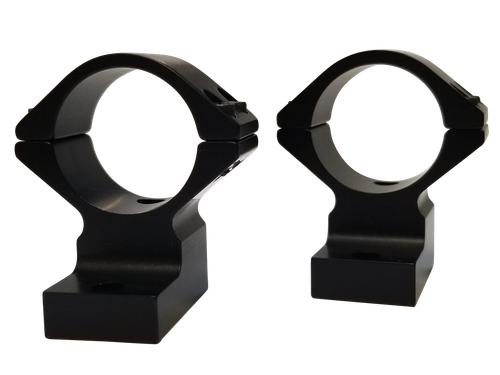 Talley 930714 Scope Mount/Ring Combo  Black Anodized 1" Tube Tikka T3/T3x Low Rings