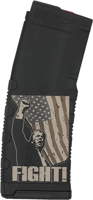Black Rain Ordnance MAG30TRUMPFIGHT Magazine  30rd 223Rem/5.56NATO Fits Magazine Black Polymer