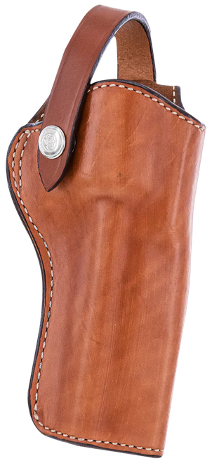Bianchi 10054 1L Lawman Western OWB 02 Tan Leather Belt Loop Fits Colt New Frontier/Colt Single Action Army
