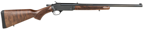 Henry H015450 Single Shot  450 Bushmaster Caliber with 1rd Capacity, 22" Barrel, Overall Blued Metal Finish & American Walnut Stock, Right Hand (Full Size)
