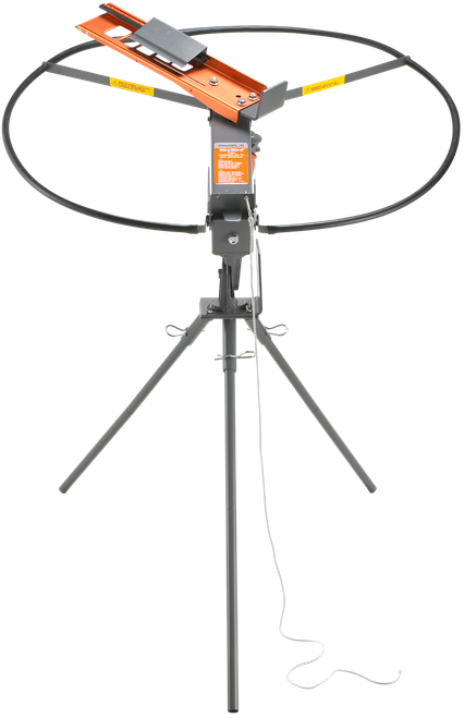 Champion Targets 40906 SKYBird 3/4 Cock Trap w/Tri-Pod Stand Silver Manual Cocking Single