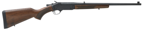 Henry H01544 Single Shot  44 Rem Mag Caliber with 1rd Capacity, 22" Barrel, Overall Blued Metal Finish & American Walnut Stock, Right Hand (Full Size)