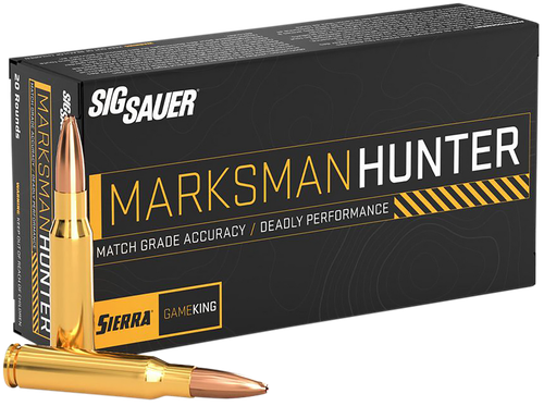 Sig Sauer E3006GK16520 Marksman Hunter  30-06Springfield 165gr 20 Per Box/10 Case