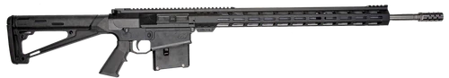 Great Lakes Firearms GL10LA65PRCSSBLK GLFA  6.5 PRC AR-10 5+1 24" Stainless Steel Black