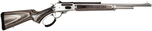 Rossi 953030209LW R95  30-30 Win 5+1 20" Stainless Steel Barrel, Matte Stainless Picatinny Rail Steel Receiver, Gray Fixed Laminate Stock