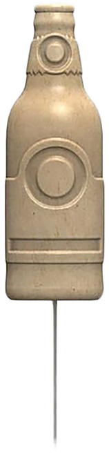 Birchwood Casey 3DSTBTL 3D Stake Target  Beige Bottle 6 Pack
