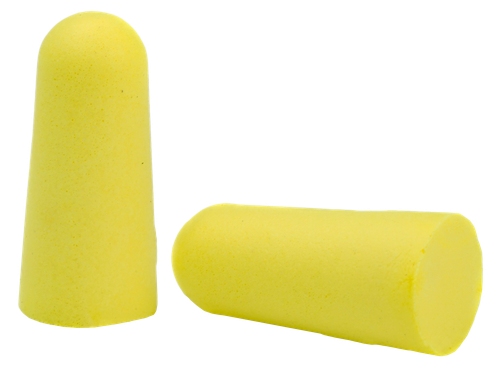Walker's GWPPLGCANYL Foam Ear Plugs  32 dB Yellow Adult 7 Pair