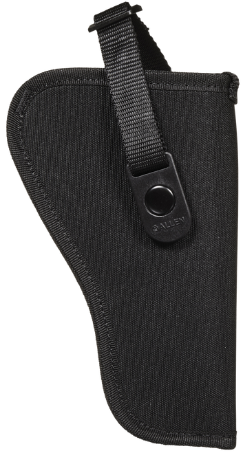 Allen 44802 Cortez  Size 02 OWB Style Black Polyester, Adjustable Strap & Belt Loop Mount Type fits 3-4" Barrel Medium-Large DA Revolver Right Hand