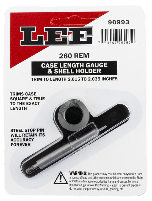 Lee Precision 90993 Case Length Gauge  260 Rem