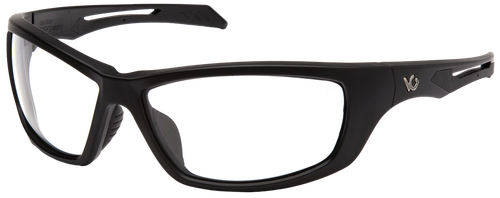 Pyramex VGSB1310T Howitzer Glasses Clear Lens Black Frame