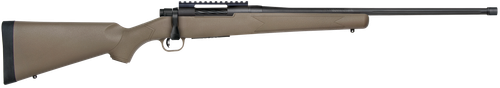 Mossberg 28255 Patriot Predator Full Size 350 Legend 4+1 20" Matte Blued Fluted Threaded Barrel, Matte Blued Picatinny Rail Receiver, Fixed Flat Dark Earth Synthetic Stock