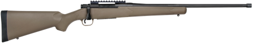Mossberg 28255 Patriot Predator Full Size 350 Legend 4+1 20" Matte Blued Fluted Threaded Barrel, Matte Blued Picatinny Rail Receiver, Fixed Flat Dark Earth Synthetic Stock