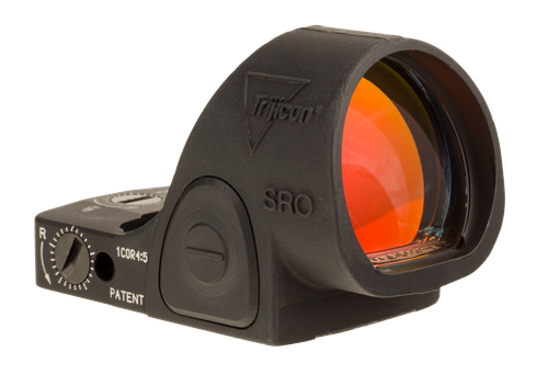 Trijicon 2500001 SRO  Matte Black 1 x 0.98" x 0.89" 1 MOA Red Dot