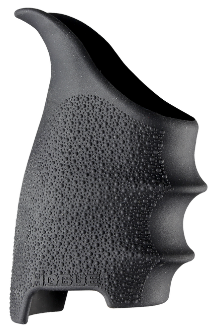 Hogue 17600 HandAll Beavertail Grip Sleeve made of Rubber with Textured Black Finish & Finger Grooves for Sig P320