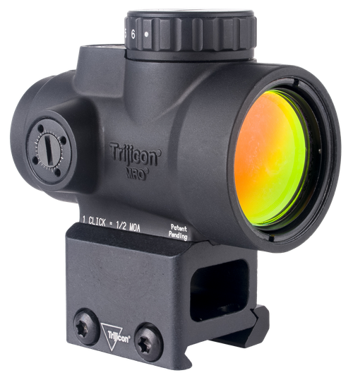Trijicon 2200303 MRO SD  Black 1x25mm 2 MOA Red Dot Reticle Lower 1/3 Co-Witness Mount