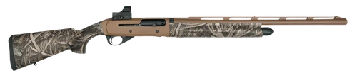 Girsan 390155 MC312 Gobbler 12 Gauge with 24" Barrel, 3.5" Chamber, 5+1 Capacity, Bronze Cerakote Metal Finish & Camo Synthetic Stock Right Hand (Full Size) Includes Red Dot