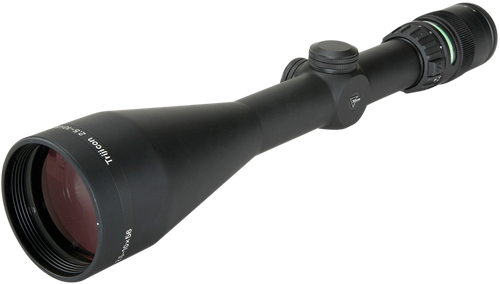 Trijicon 200028 AccuPoint  Black Hardcoat Anodized 2.5-10x56mm 30mm Tube Illuminated Mil-Dot Crosshair w/Green Dot Reticle