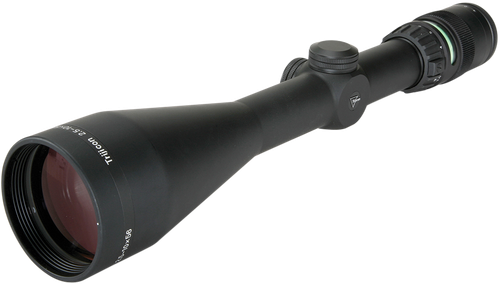 Trijicon 200028 AccuPoint  Black Hardcoat Anodized 2.5-10x56mm 30mm Tube Illuminated Mil-Dot Crosshair w/Green Dot Reticle