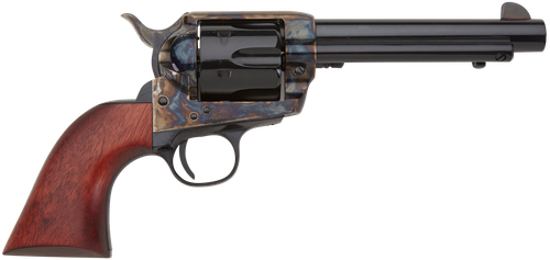 Pietta HF45CHS512NM 1873 Great Western II Californian 45 Colt (Long Colt) 6rd 5.50" Blued Steel Barrel & Cylinder, Color Case Hardened Steel Frame, Walnut Grip, Exposed Hammer