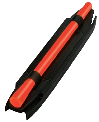 HiViz S300R S-Series Magnetic Front Sight  Black | Red Fiber Optic
