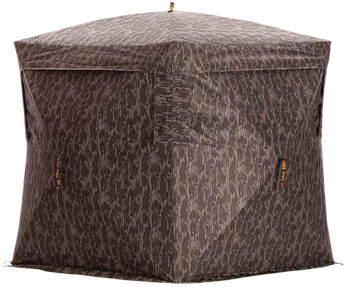 Rhino Blinds RBO187 Rhino 180  5 Hub Mossy Oak Bottomland 150 Denier/Mesh