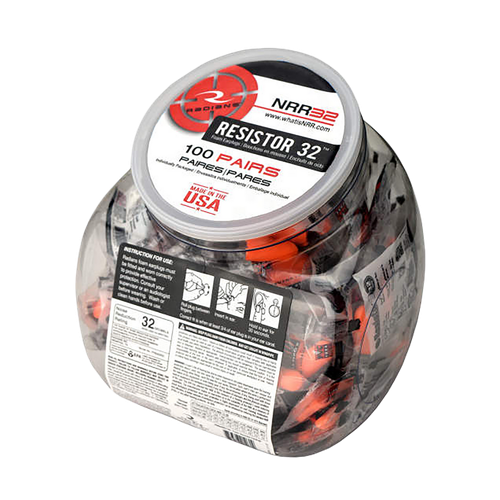 Radians FP8000RD/100 Foam Ear Plugs  32 dB In The Ear Orange