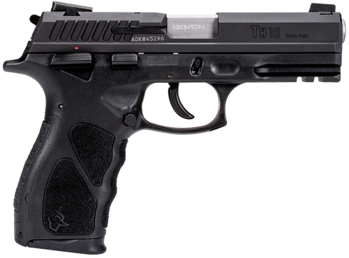 Taurus 1-TH10041 TH  Full Size 10mm Auto 15+1  4.27" Matte Stainless Steel Barrel, Matte Black Serrated Slide, Black Polymer Frame w/Picatinny Rail, Black Interchangeable Backstrap Grip Right Hand