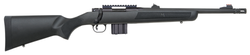 Mossberg 27707 MVP Patrol Full Size 300 Blackout 10+1 16.25" Matte Blued Threaded Bull Barrel, Matte Blued Stainless Steel Receiver w/Picatinny Rail, Black Fixed Synthetic Stock, Right Hand